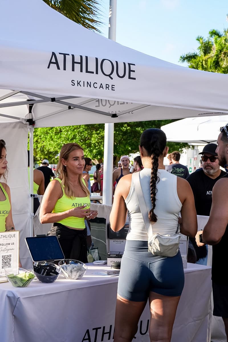 Athlique activation at Miami Vol. 1